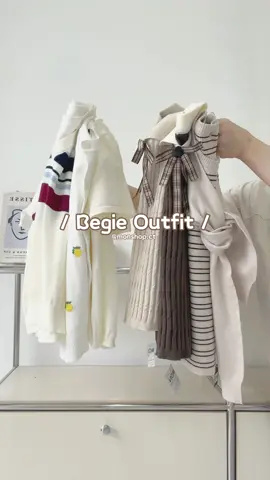 Outfit begie lúc nào cũng nên có trong tủ đồ nhen mí bà ơi #xuhuong #thinhhanh #monshop #moingaymotoutfit #fypシ゚ 