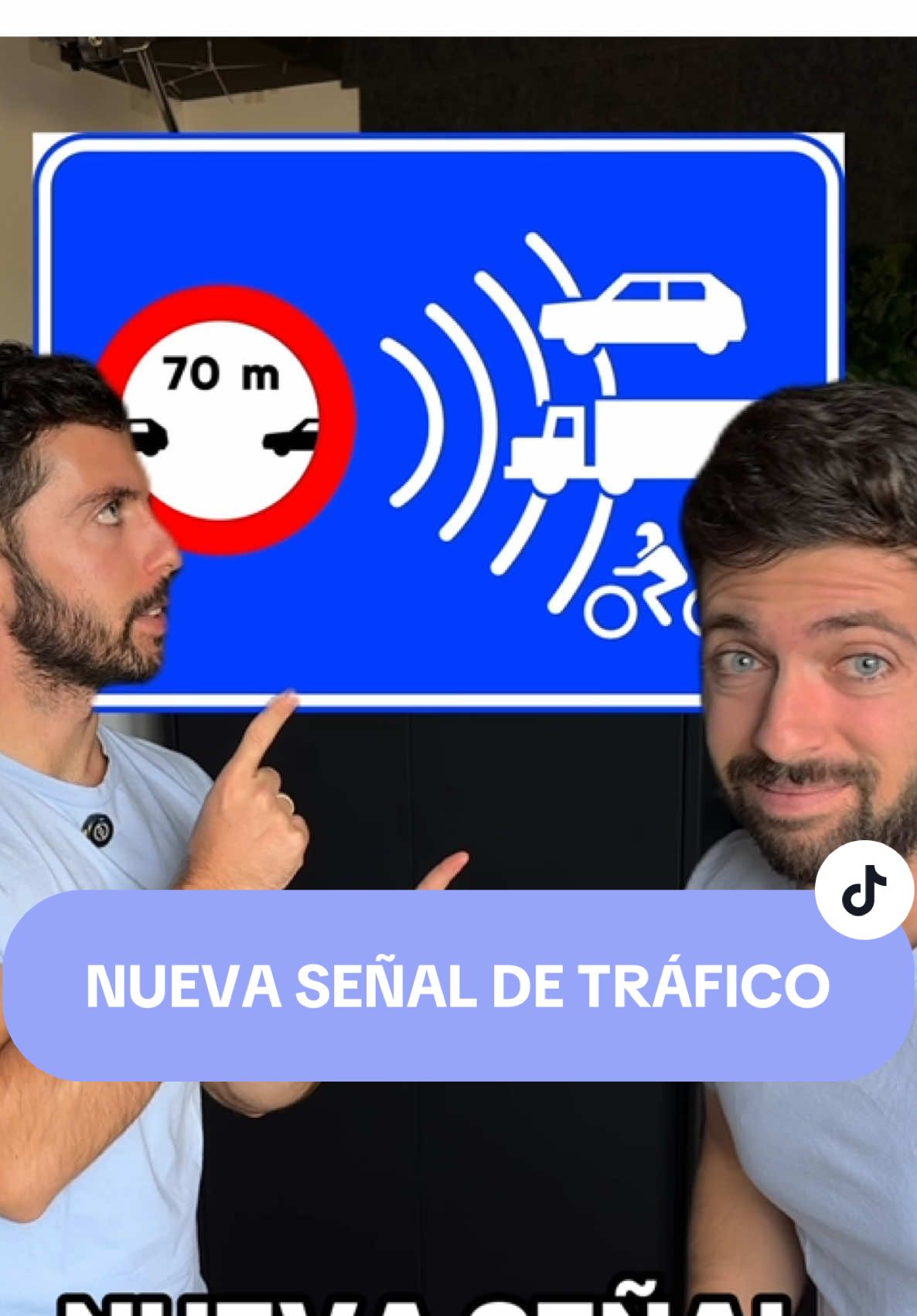 Multa por IR A MENOS DE 70m DEL COCHE DE DELANTE 🥵 Nueva señal de tráfico de la DGT
