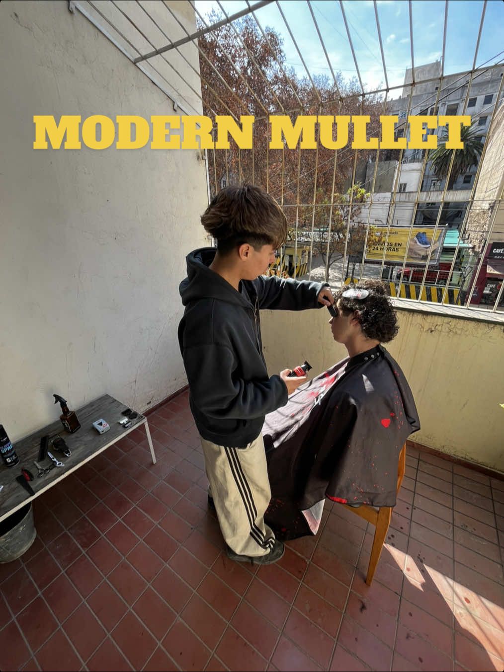 modern mullet 💈 #barber #barbershop #mdz 