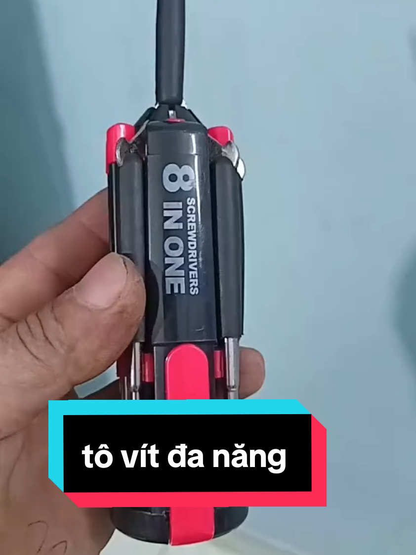 Bộ tua vít đa năng cầm tay có đèn pin tiện lợi #tovitdanang #suachuadedang #denpinhogon #tuanlinhkien 