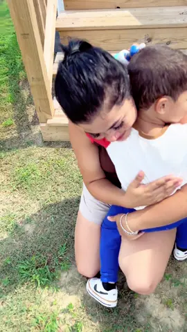 him going to school hasn’t gotten any easier. i just pray the world is always kind to my sweet baby. 🥹 #fyp #toddlersoftiktok #school 