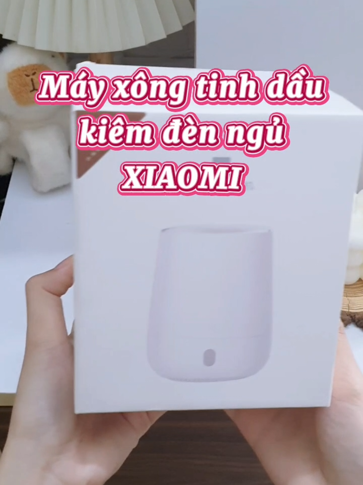 Máy xông tinh dầu kiêm đèn ngủ XIAOMI #mayxongtinhdau #fyp #CleanTok #tinhdau #denngu 