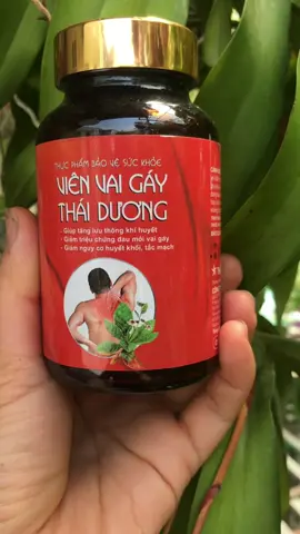 Viên vai gáy Thái Dương hỗ trợ làm giảm các triệu chứng đau mỏi cổ vai gáy lưu thông khí huyết thông tắc mạch rối loạn tiền đình  #totchosuckhoemoingay #sanphamxuhuong #saothaiduonghealth #saothaiduong #vienvaigaythaiduong 