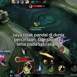 tapi saya tau setia pada satu orang #quotesmlbb #katakata #fyp #xyzbca #mobilelegends 