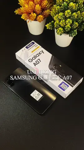 Unboxing Samsung A07🖤✨ #samsunga07 #unboxingvideo #unboxing #samsunggalaxy #hp1jutaan 