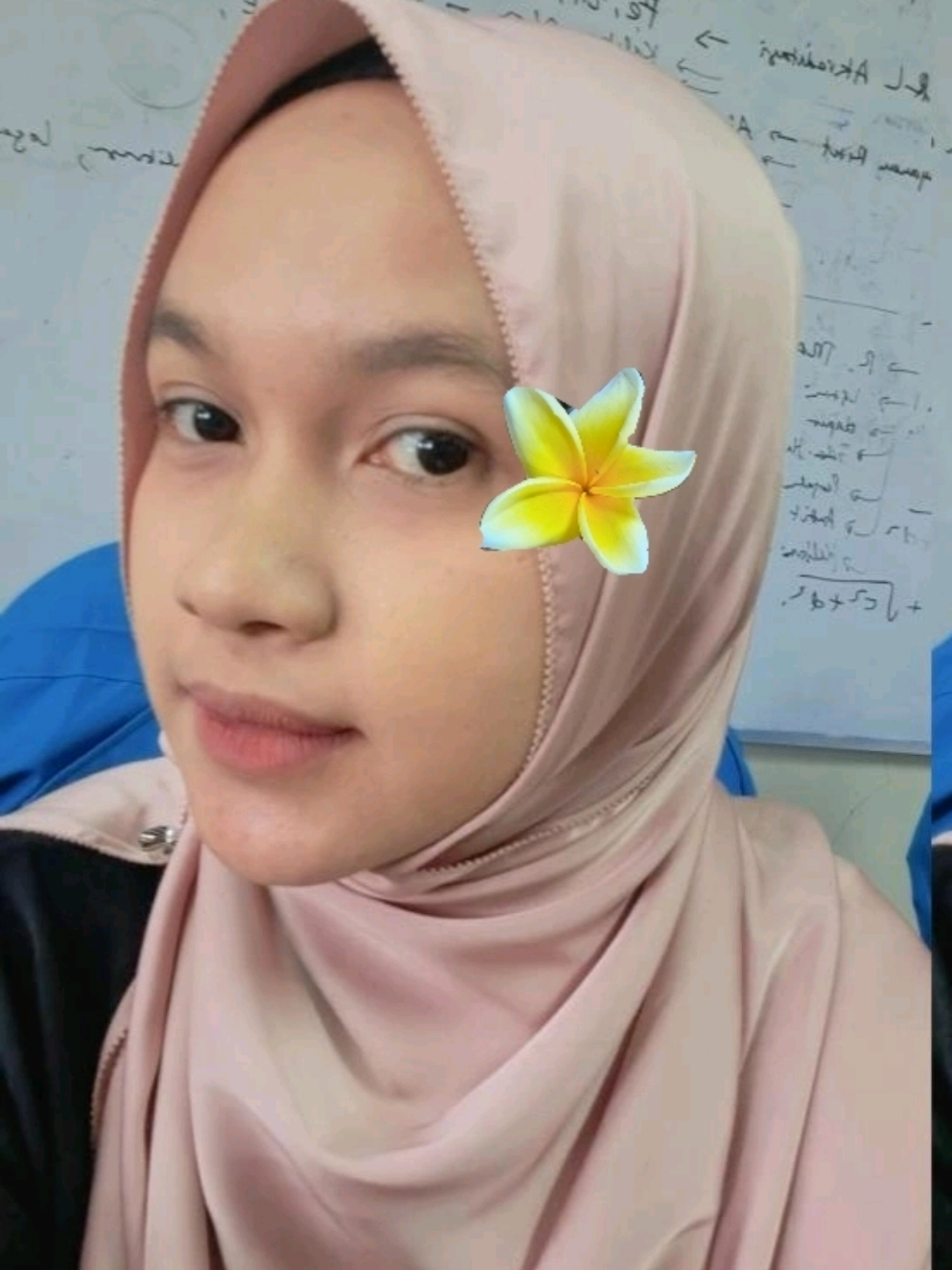 So lets pick  some kamboja flower on the road😆