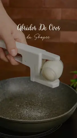 Novo Batedor de Ovos Rápido Abridor de Ovos Separador de Clara de Ovo Abridor de Ovos em Aço Inoxidável 304 #ovos #abridor #casa #virais #achados  GOSTOU? 😍 Comente “Eu quero” e te envio o link!