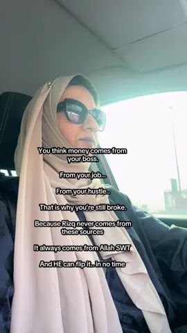 In this world of distractions remember Allah SWT as much as you can.  Stop worrying about your finances and start remembering Allah SWT as HE has the power over everything.