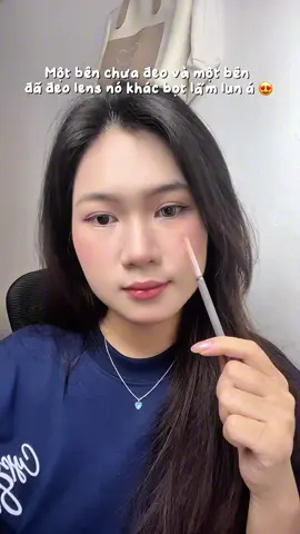 Lens xinh có độ cận 🥰✨ #lens #skak ##skaklens #kinhaptrong #xh @SKAK Lens  