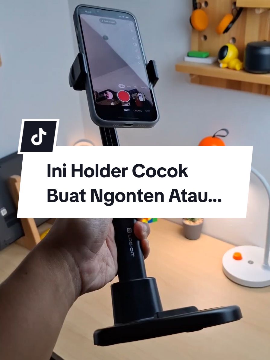 Stand holder hp meja yang cocok buat live atau ngonten, kokoh juga ya #holderhpmeja #standholderhp #standholderhpmeja #holderhp #tripodhp 