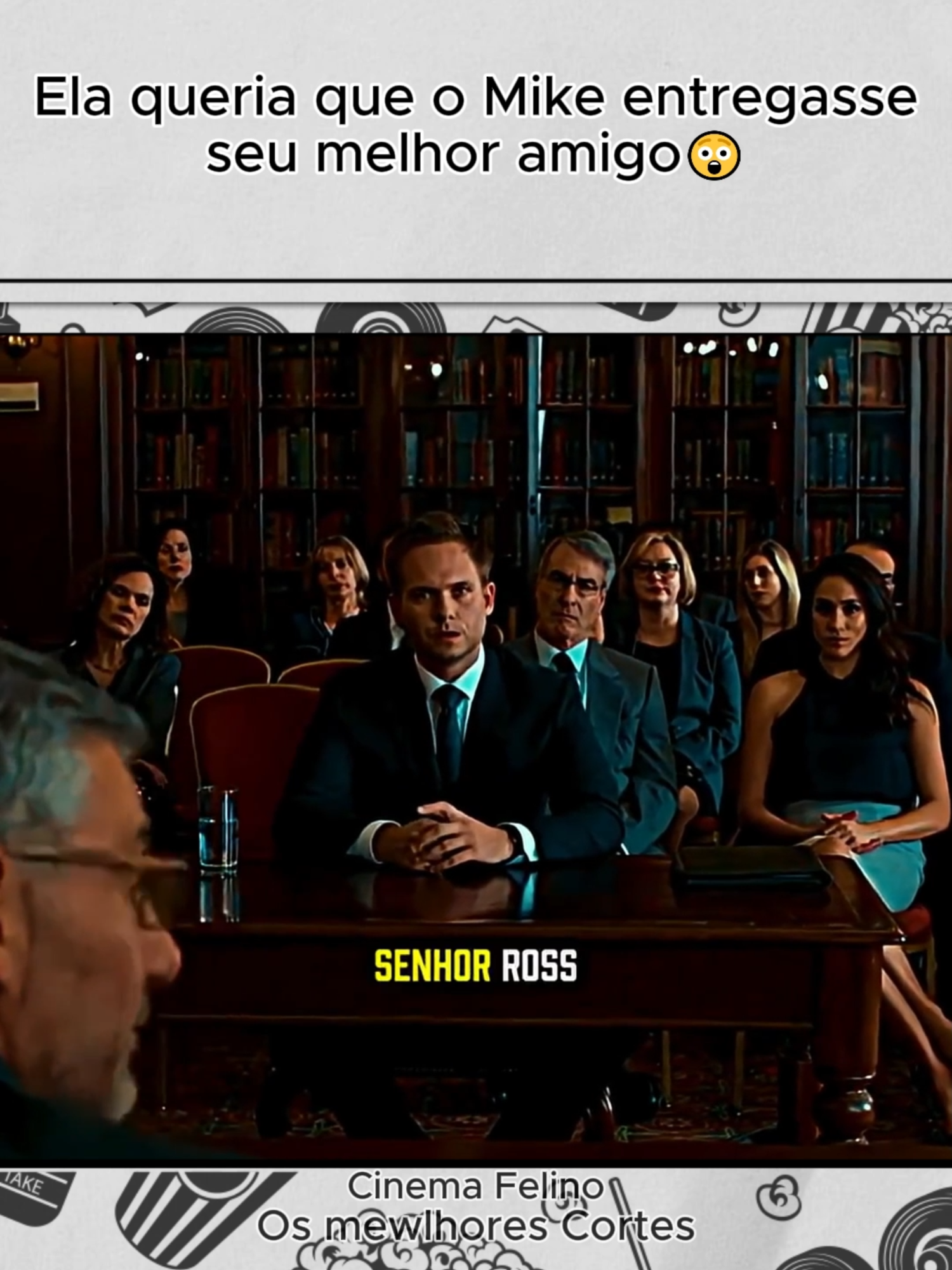 Ela queria que o Mike entregasse seu melhor amigo 😲 #melhorescenas #fyp #drama #series #suits #harveyspecter