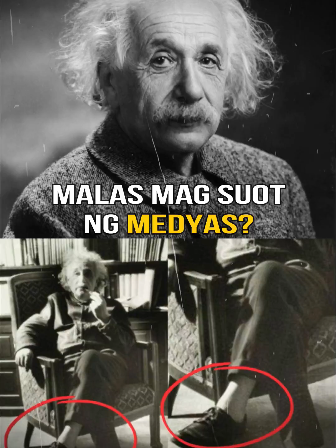 Albert Einstein Socks Theory! #hiwaga