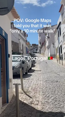 Did everyone from the USA decide to vacation in Portugal all at the same time? 😅 #portugal🇵🇹 #lagos #oldtown #lagosportugal #googlemaps 
