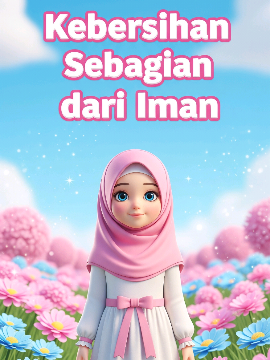 Mari ajarkan si kecil buang sampah pada tempatnya💞 #parentingislami #fyp #animasiislam #islami 