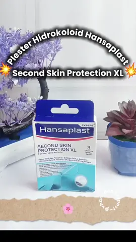 Plaster Hidrokoloid Hansaplast Second Skin Protection XL #secondskin #healfasterlikesecondskin #tenangbawahansaplast #sspacne #hansaplast @hansaplast_id 