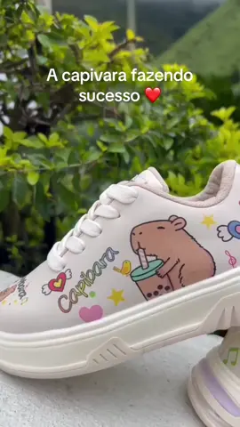 Tênis famoso da capivara em oferta.  #tenis #capivara #criancas 