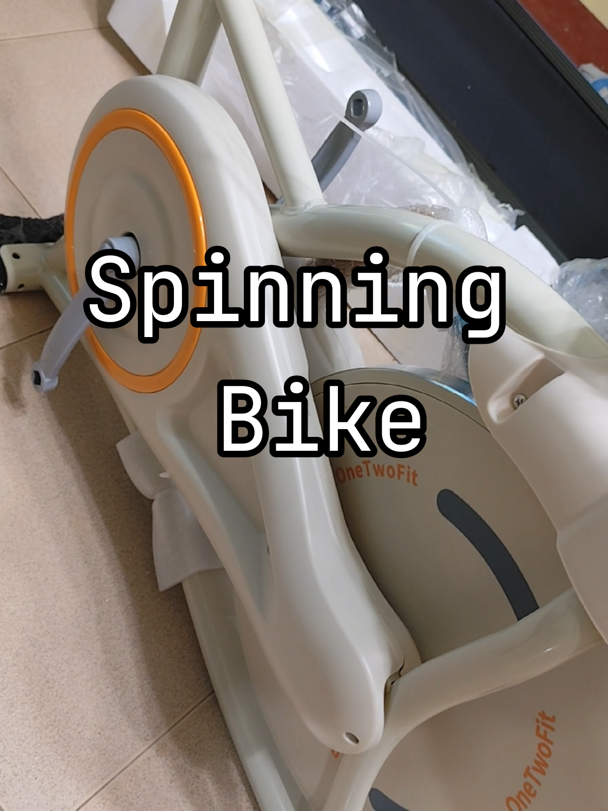 Additional sa ating healthy lifestyle😍 #OneTwoFit #bycycle #gymequipment #healthyliving #exerciseathome 