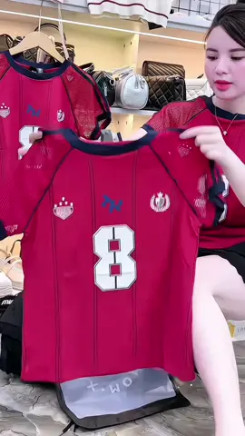 Áo thể thao số 8 vải Bozip kết hợp tay lưới #aothun #aothuninso #thoitrangnu #xuhuong 