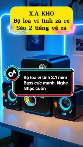 Bộ loa vi tính bass mạnh #thuým52nè #tiktokshop #xuhuongtiktok #dodientu #loa 
