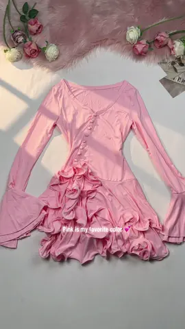 💖Cute and charming dress #hd #dress #pinkdress #spotlightfinds #tiktokshoplabordaysale 