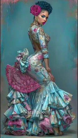 fashion flamenco dresses#fashion #ai #foryou #foryoupage❤️❤️ #aesthetic 