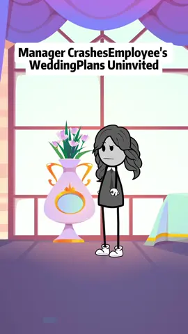 Manager crashes employee’s weddingplans uninvited #foryou #fypシ #animation #usa🇺🇸 