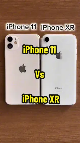 iPhone 11 Vs iPhone XR #iphone #Tech #tiktok 