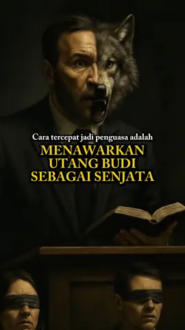 Tawarkan utang budi sebagai senjata untuk berkuasa😎 #utangbudi #trikmanipulasi #hukumkekuasaan #whiteknightmanipulation #bukumanipulasi 