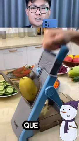 😂 Chega de cortar o dedo! Esse cortador 5 em 1 resolve sua vida! #ViralTikTok #CortadorMagico #CozinhaSemStress #TikTokShopping #OfertaEspecial