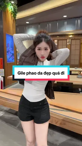 Gile phao da đủ màu mặc gọn lẹ tiện lợi #gilephao #aophaogile #aophaonu #anhlonglanh #anhlonglanhreview 