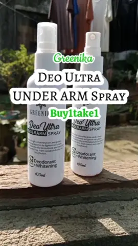 24hrs free from sweat tio be ! #greenika #deospray #underarm #kilikiligoals  #newaffiliate 