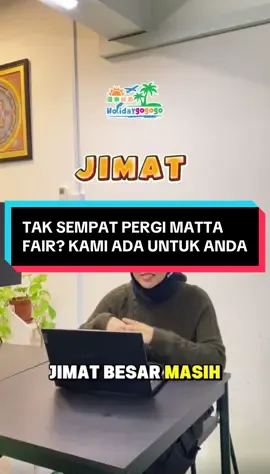 Tak sempat pergi MATTA Fair? ✈️ Jangan risau – Inhouse Travel Fair Holidaygogogo 5–7 Sept ada untuk korang! 🔥 ⏳ 7 hari je lagi – DM cepat sebelum sold out! 📞 +60102956786 (Holidaygogogo) (KPK/LN: 7373) 📬No 47-1, Jln Setia Gemilang BG U13/BG, Setia Alam, 40170 Shah Alam, Selangor 💯 𝙎𝙖𝙩𝙞𝙨𝙛𝙖𝙘𝙩𝙞𝙤𝙣 𝙜𝙪𝙖𝙧𝙖𝙣𝙩𝙚𝙚𝙙 – percutian sempurna anda hanya dengan satu klik sahaja! 🌟Jom follow, comment & share! #holidaygogogo #mattafair #onlinetravelfair #pakejluarnegara #pakejberbaloi 