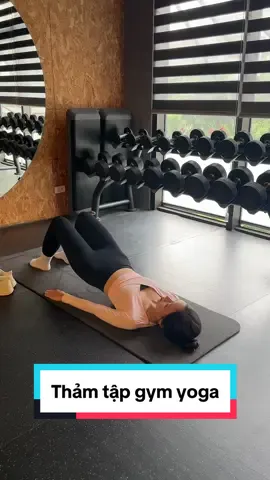 Thảm tập gyn yoga #xuhuong #review #xuhuongtiktok #thamtapgym #thamtapyoga 