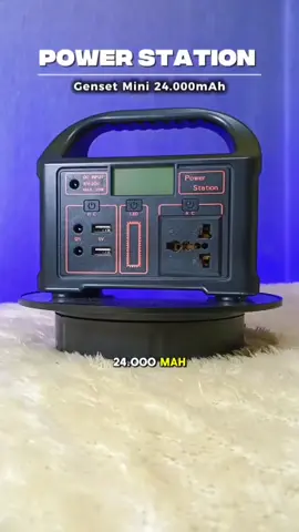 Genset Mini Portable #PowerStation #emergency #PowerBankCamping #lampuemergency #Ruby 