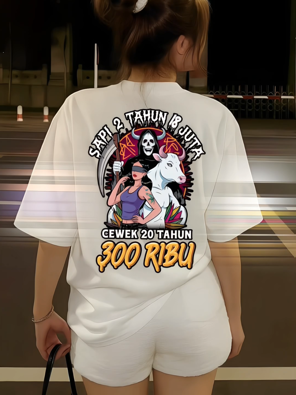 semurah itu woi cuma 17k doang coba cek • • #fypシ #buruanchekout #kaosdistro #sindirankeras #kaosmurah 