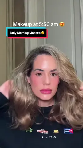 Early Makeup Routine ! #makeuptutorial #makeuphacks #makeup 