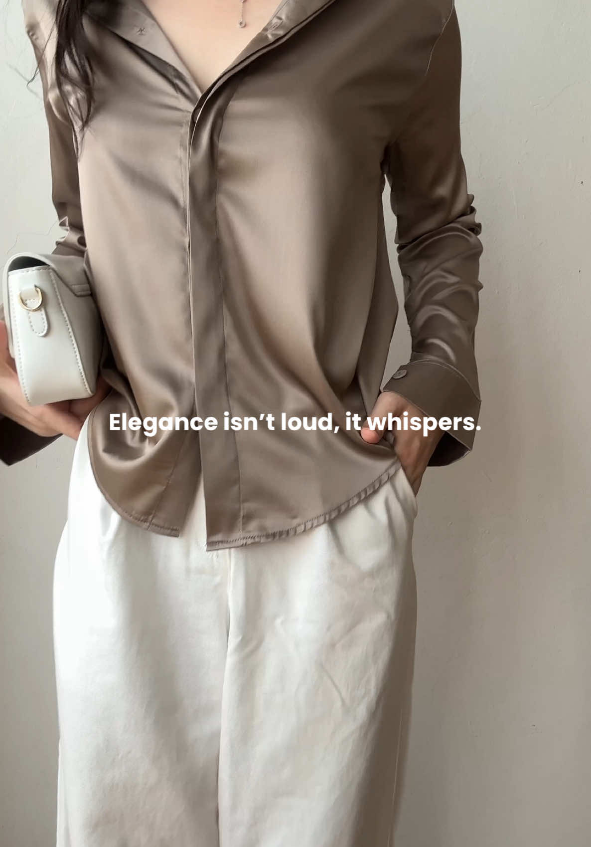 Grab your new shade: MILO #promoguncang99 #guncang99 #outfitinspo #silkshirt #kemejaviral #kemejasatin #kemejawanita #silk #fyp #longsleeve #gajiansale #hijabstyle 