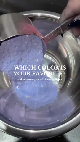 Lots of sold out colors from last night‘s live… don’t wait too long to get your favorites 😩✨🤍