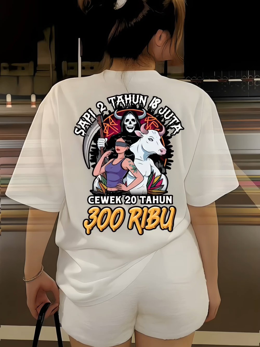 harganya kemurahan ga si coba cek sendiri • • #fypシ #buruanchekout #kaosdistro #sindirankeras #kaosmurah 