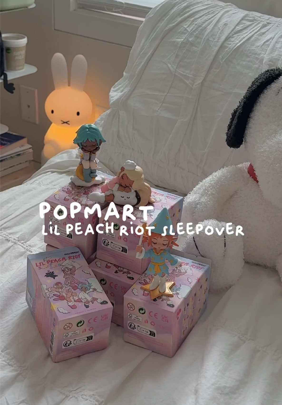 unboxing the new popmart lil peach riot series! ☁️⏰ which one is your favorite? 🥺 @POP MART US @POP MART US SHOP #popmartus #peachriot  #lilpeachriot #popmart #popmartusshop 