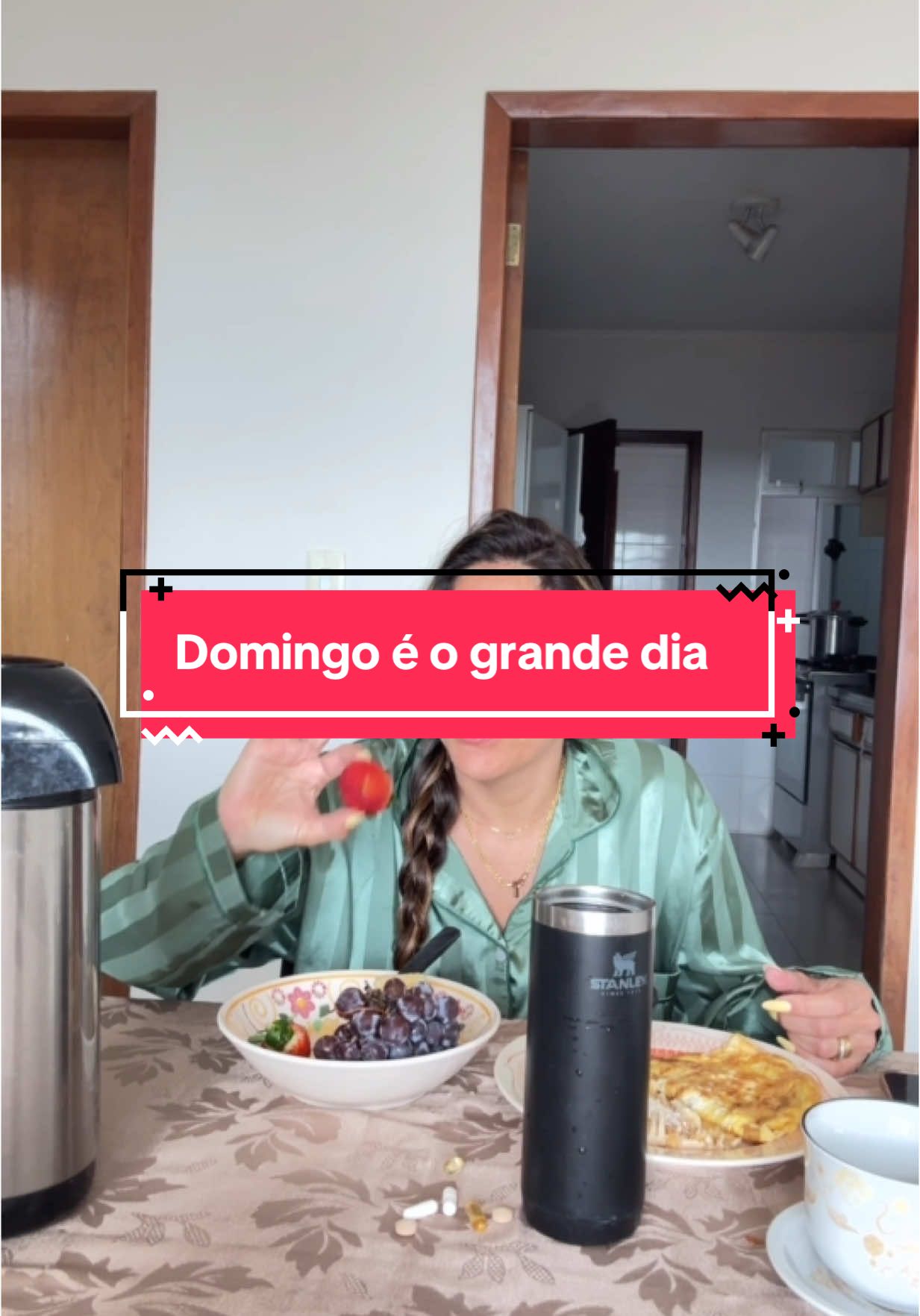 Domingo é o grande dia 