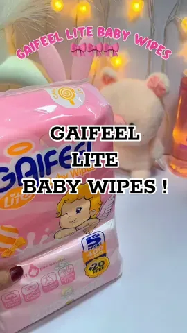 Gaifeel lite baby wipes ❤️ #gaifeel #gaifeelbabywipes #wipes #babywipes 