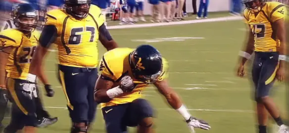 only one. #tavonaustin #wvufootball #football #sports #wvumountaineers 