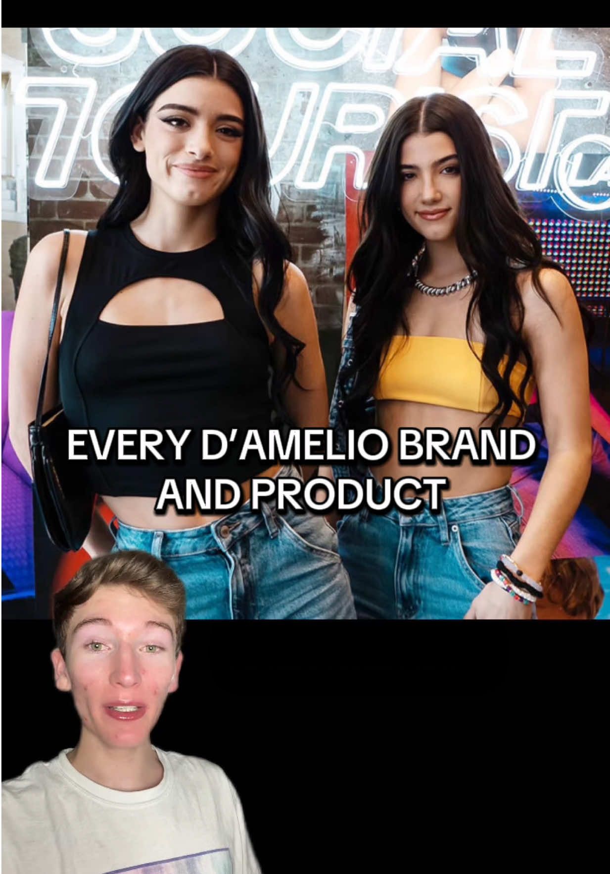 Every Charli and Dixie D’Amelio brand and product @charli d’amelio @dixie #charlidamelio #dixiedamelio #behappysnacks #borndreamer #socialtourist #morphe2xcharlidixie #mymuse 