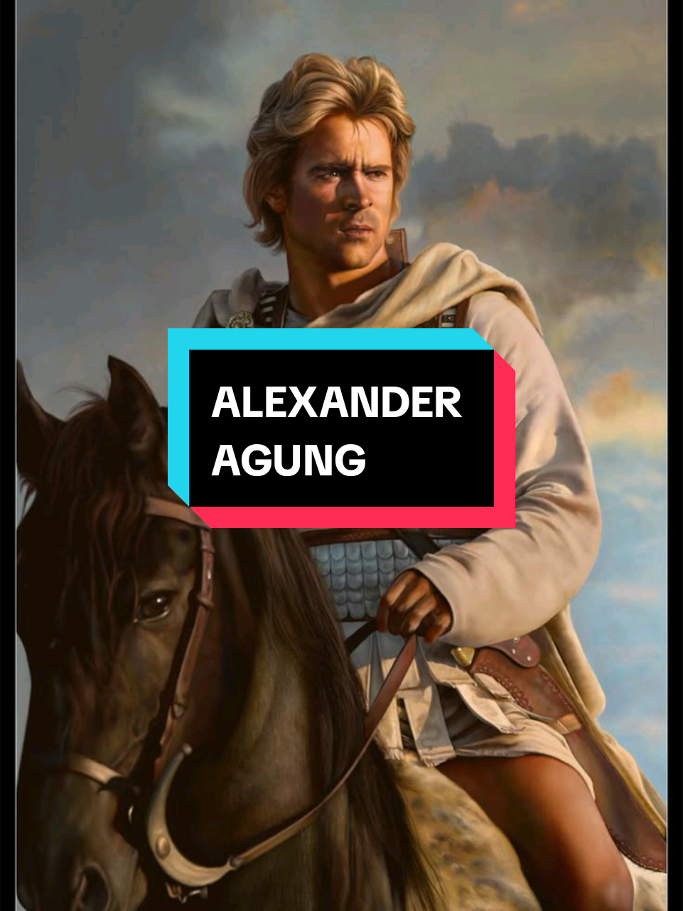 Aleksander III dari Makedonia (bahasa Yunani Kuno: Ἀλέξανδρος Aléxandros; 20/21 Juli 356 SM – 10/11 Juni 323 SM), lebih dikenal sebagai Aleksander Agung,[b] adalah seorang raja dari Kerajaan Yunani kuno dari Makedonia.[a] Pada usia 20 tahun, dia meneruskan takhta ayahnya, Filipus II dari Makedonia yang tewas dibunuh pada pernikahan Kleopatra dari Makedonia pada bulan Oktober 336 SM. Dimulai tidak lama setelah kematian ayahnya, Alexander menghabiskan sebagian besar waktu kekuasaannya untuk melancarkan kampanye-kampanye militer ke Asia Barat dan Mesir, Asia Tengah, dan Asia Selatan. Pada usia 30 tahun, dirinya telah berhasil membentuk salah satu kekaisaran terbesar sepanjang sejarah, wilayahnya terbentang dari Balkan di barat sampai India di timur.[5] Dia tidak pernah terkalahkan dalam pertempuran dan terkenal luas sebagai salah satu komandan militer tersukses dalam sejarah.#fyp#sejarah#dunia 