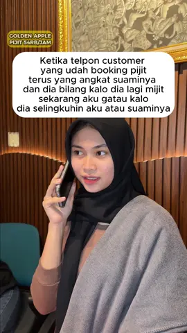 Jadi bingung kan ges 🤣 #goldenapple #pijat #massage #refleksi #reflexology 