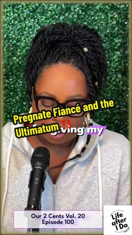 He gave his pregnant Fiancé an ultimatum ‼️ 😯  #fypシ #reaction #viral #boyfriend #fiancé 