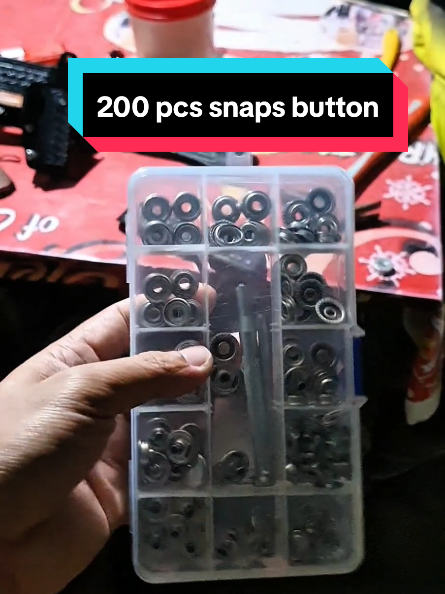 Pang ayos ng mga sirang snap button ng mga gamit. #repairkit #police #diytool #sewingessentials #pnptools 