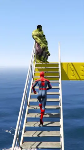 GTA 5 Epic Ragdolls | Spider-Man Jumps #gta5 #spiderman #ragdolls #vairalvideo #foryoupage 