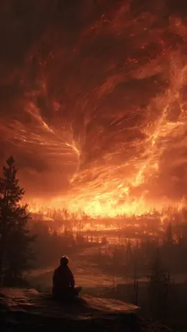 🔥🌪️#fyp #ai #art #video #nature 
